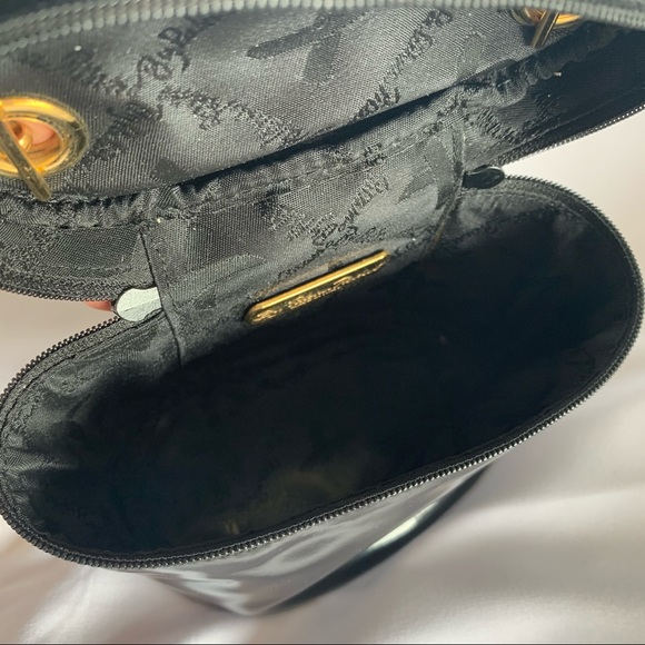 Paloma Picasso Black Patent Mini Purse - Picture 9 of 10